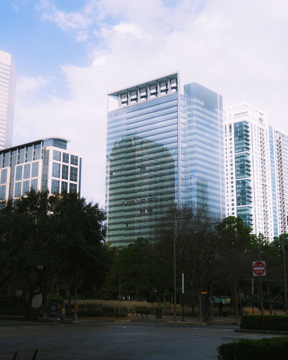 Houston architecture photographed for editorial context